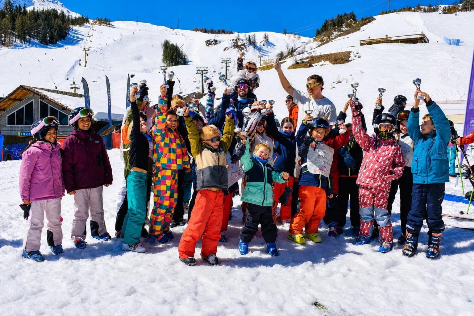 Kids Camp skiing